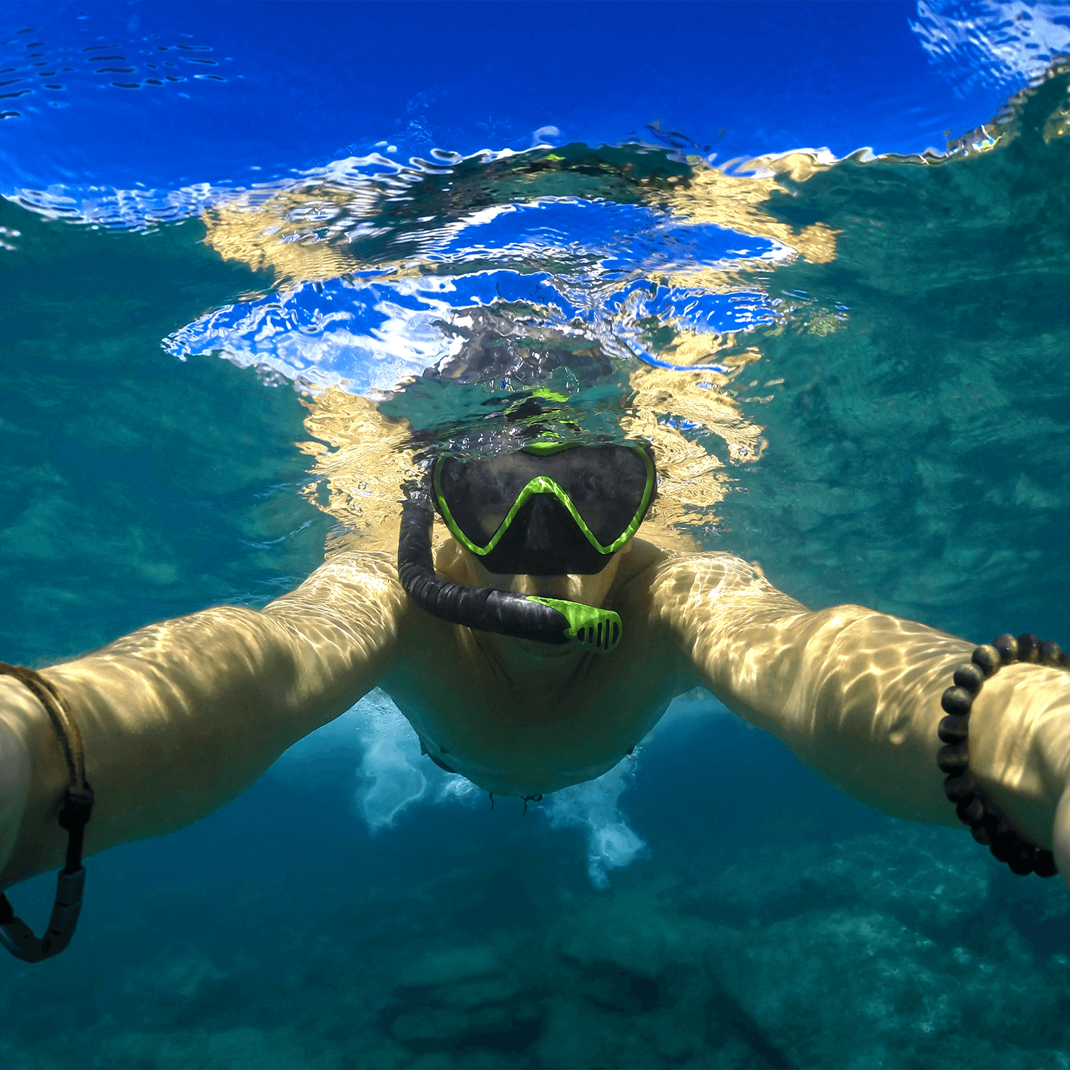 Utilisation du Seascooter sous l'eau